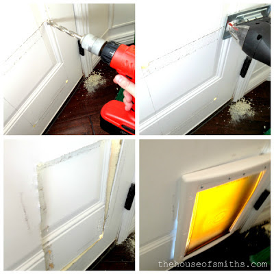how to install a doggy door - dog people - thehouseofsmiths, dog people
