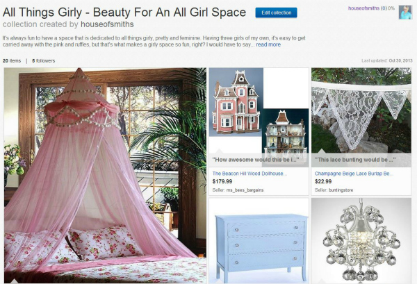 All Things Girly eBay Collection - thehouseofsmiths.com #eBayCollection #FollowItFindIt